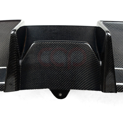 B8 Carbon Fiber Diffuser Without LED Brake Light V1 Without LED Brake Light | Audi B8 A4 S-Line, S4 | Canadian Auto Performance
