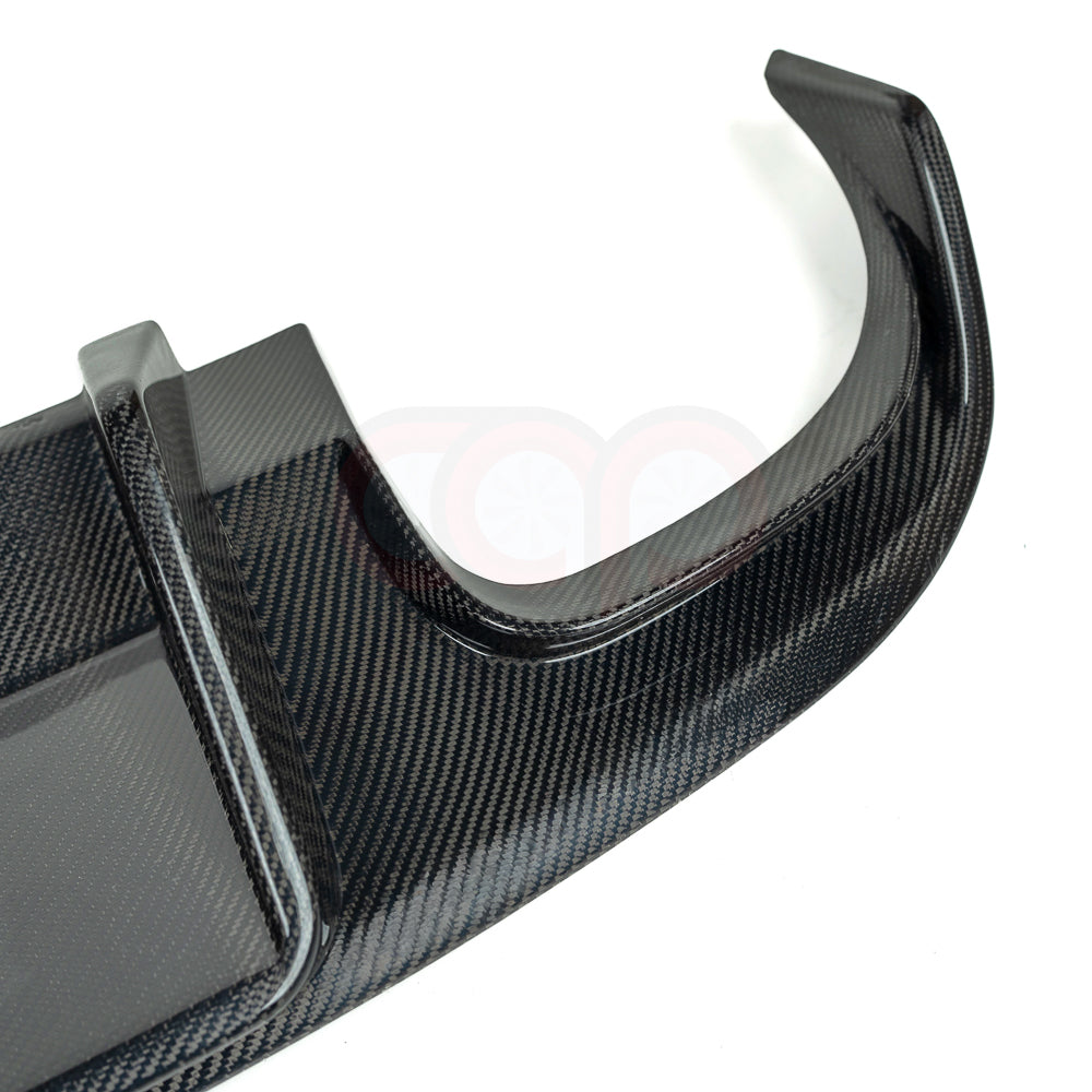 B8 Carbon Fiber Diffuser Without LED Brake Light V1 Without LED Brake Light | Audi B8 A4 S-Line, S4 | Canadian Auto Performance