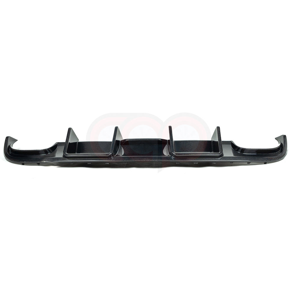 B8 Carbon Fiber Diffuser Without LED Brake Light V1 Without LED Brake Light | Audi B8 A4 S-Line, S4 | Canadian Auto Performance