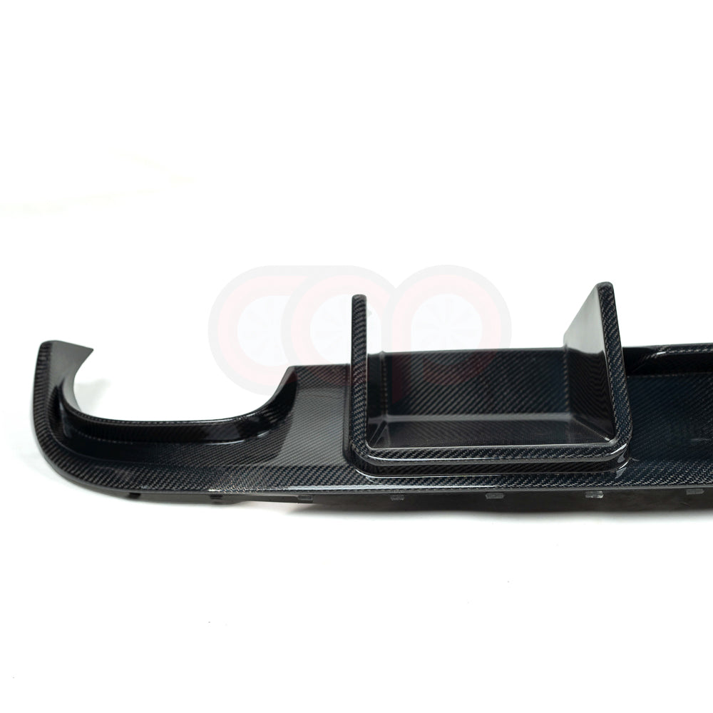 B8 Carbon Fiber Diffuser Without LED Brake Light V1 Without LED Brake Light | Audi B8 A4 S-Line, S4 | Canadian Auto Performance
