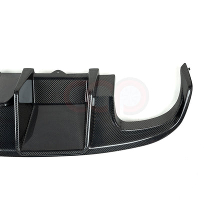 B8 Carbon Fiber Diffuser Without LED Brake Light V1 Without LED Brake Light | Audi B8 A4 S-Line, S4 | Canadian Auto Performance