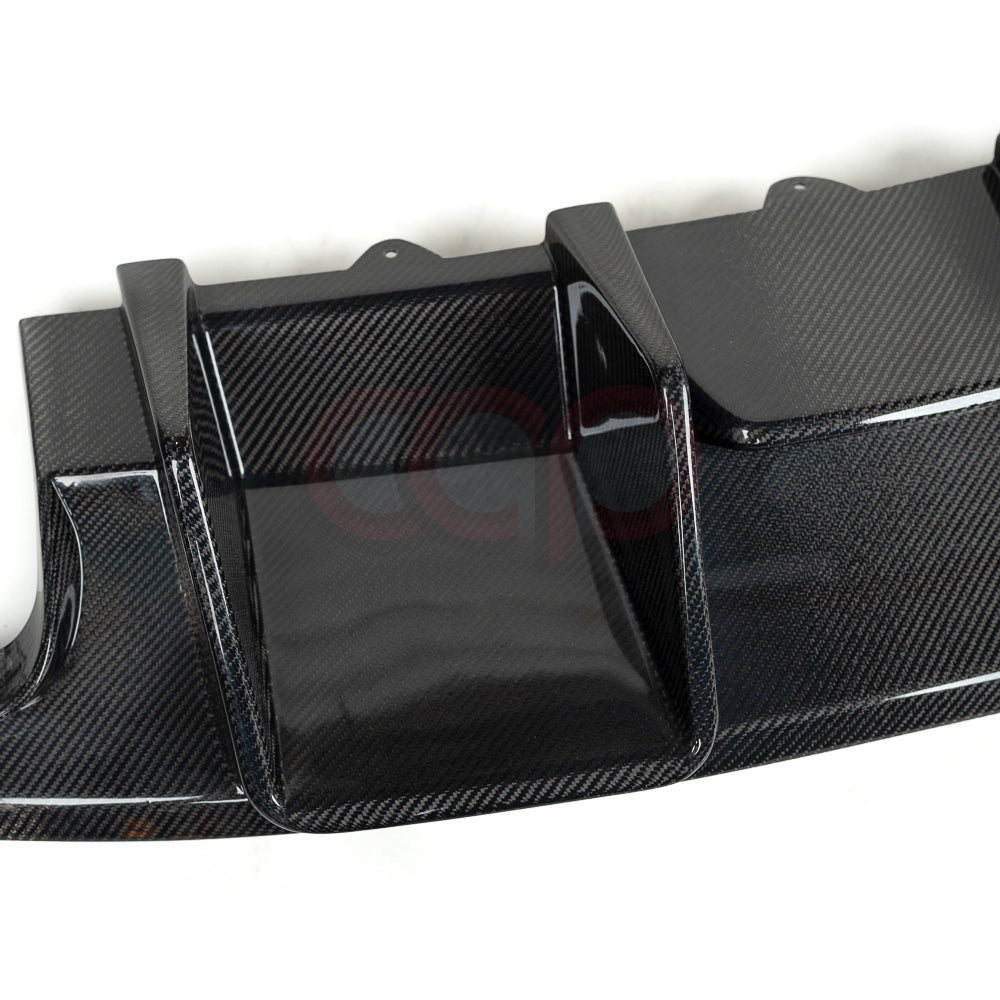 B8 Carbon Fiber Diffuser Without LED Brake Light V1 Without LED Brake Light | Audi B8 A4 S-Line, S4 | Canadian Auto Performance