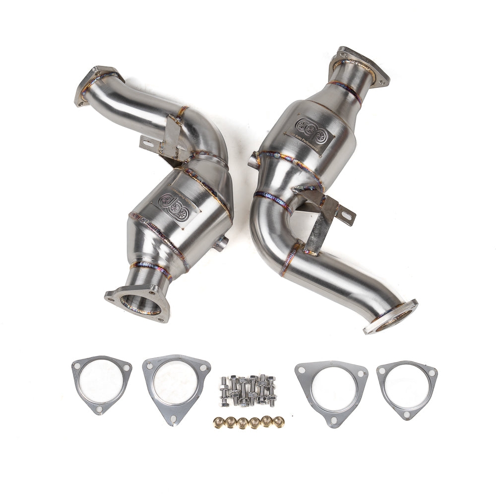 B8/B8.5/C7/C7.5/D4/D4.5/8R/8R.5 3.0T Supercharged Catted 400 Cell Test Pipes Yes Hardware Install Kit | Audi B8/B8.5/C7/C7.5/D4/D4.5/8R/8R.5 S4, S5, A6, A7, A8, Q5, SQ5 | Canadian Auto Performance