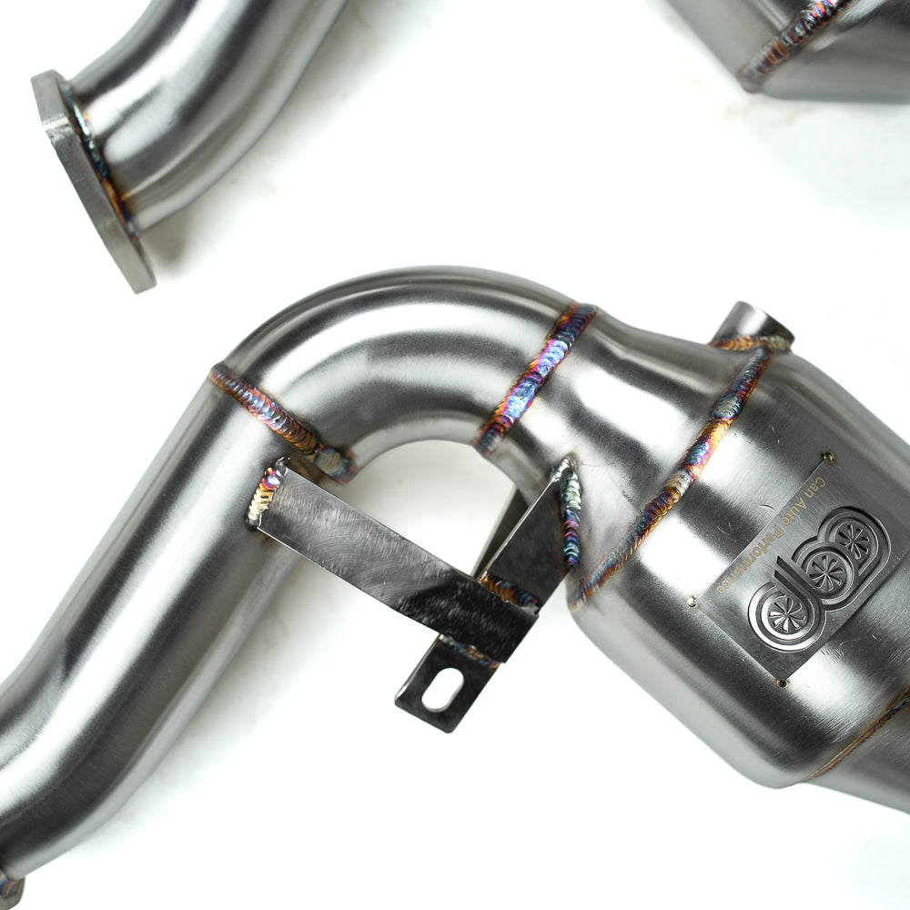 B8/B8.5/C7/C7.5/D4/D4.5/8R/8R.5 3.0T Supercharged Catted 400 Cell Test Pipes Yes Hardware Install Kit | Audi B8/B8.5/C7/C7.5/D4/D4.5/8R/8R.5 S4, S5, A6, A7, A8, Q5, SQ5 | Canadian Auto Performance