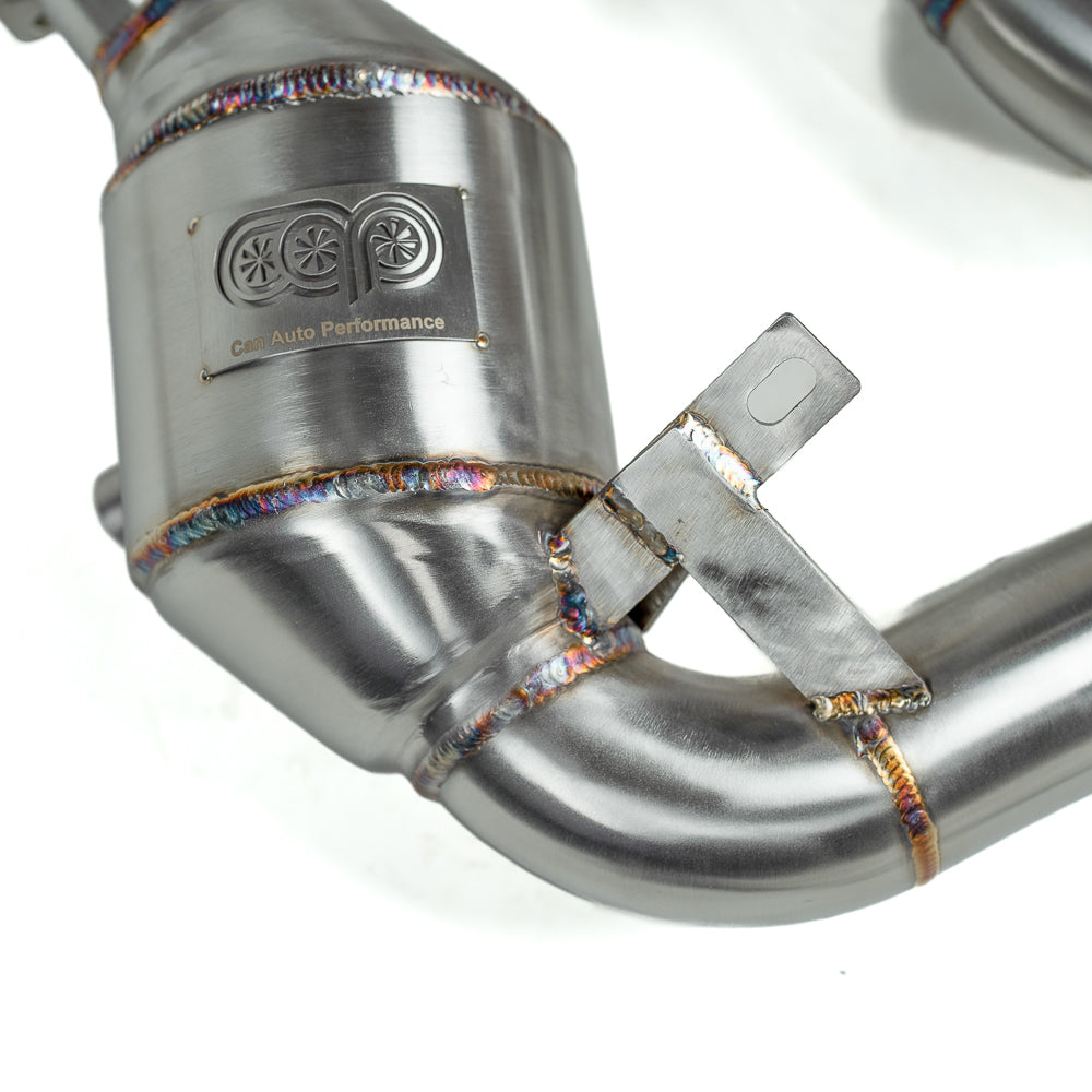 B8/B8.5/C7/C7.5/D4/D4.5/8R/8R.5 3.0T Supercharged Catted 400 Cell Test Pipes Yes Hardware Install Kit | Audi B8/B8.5/C7/C7.5/D4/D4.5/8R/8R.5 S4, S5, A6, A7, A8, Q5, SQ5 | Canadian Auto Performance
