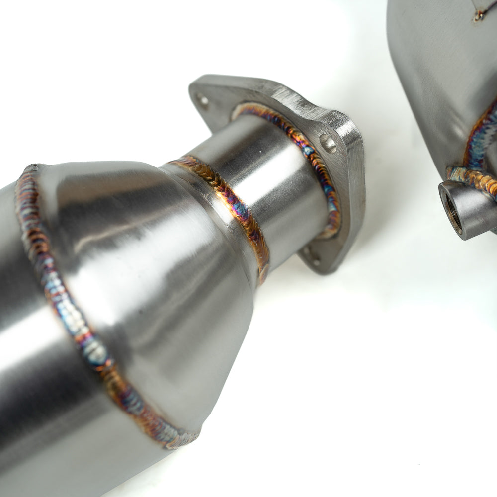 B8/B8.5/C7/C7.5/D4/D4.5/8R/8R.5 3.0T Supercharged Catted 400 Cell Test Pipes Yes Hardware Install Kit | Audi B8/B8.5/C7/C7.5/D4/D4.5/8R/8R.5 S4, S5, A6, A7, A8, Q5, SQ5 | Canadian Auto Performance