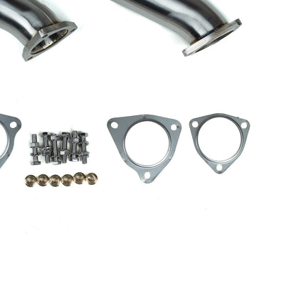 B8/B8.5/C7/C7.5/D4/D4.5/8R/8R.5 3.0T Supercharged Catted 400 Cell Test Pipes Yes Hardware Install Kit | Audi B8/B8.5/C7/C7.5/D4/D4.5/8R/8R.5 S4, S5, A6, A7, A8, Q5, SQ5 | Canadian Auto Performance