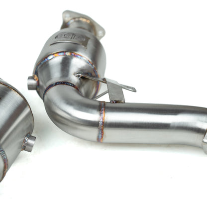 B8/B8.5/C7/C7.5/D4/D4.5/8R/8R.5 3.0T Supercharged Catted 400 Cell Test Pipes Yes Hardware Install Kit | Audi B8/B8.5/C7/C7.5/D4/D4.5/8R/8R.5 S4, S5, A6, A7, A8, Q5, SQ5 | Canadian Auto Performance