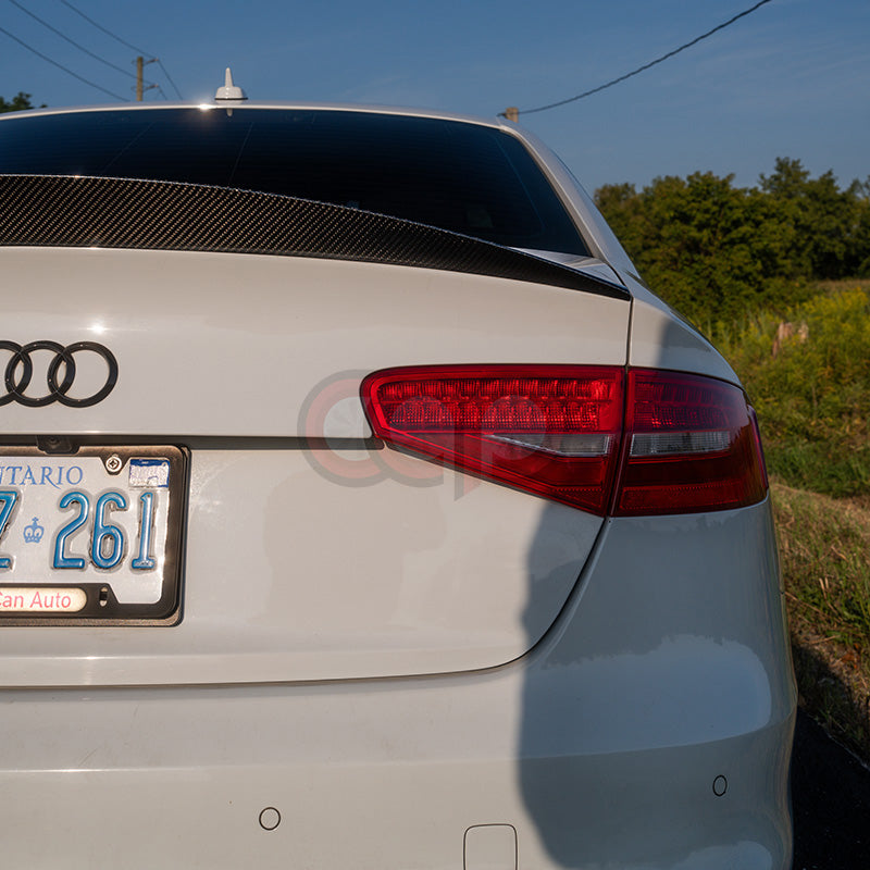 B8/B8.5 Dry Carbon Fiber Spoiler V1 | Audi B8/B8.5 S4 | Canadian Auto Performance