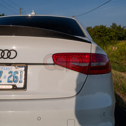 B8/B8.5 Dry Carbon Fiber Spoiler V1 | Audi B8/B8.5 S4 | Canadian Auto Performance