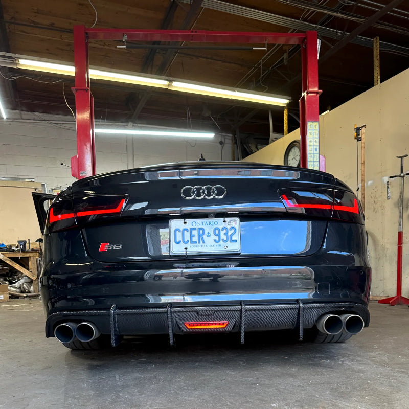 C7 Carbon Fiber Rear Diffuser | Audi C7 A6 S-Line, S6 | Canadian Auto Performance