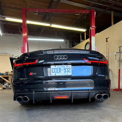 C7 Carbon Fiber Rear Diffuser | Audi C7 A6 S-Line, S6 | Canadian Auto Performance
