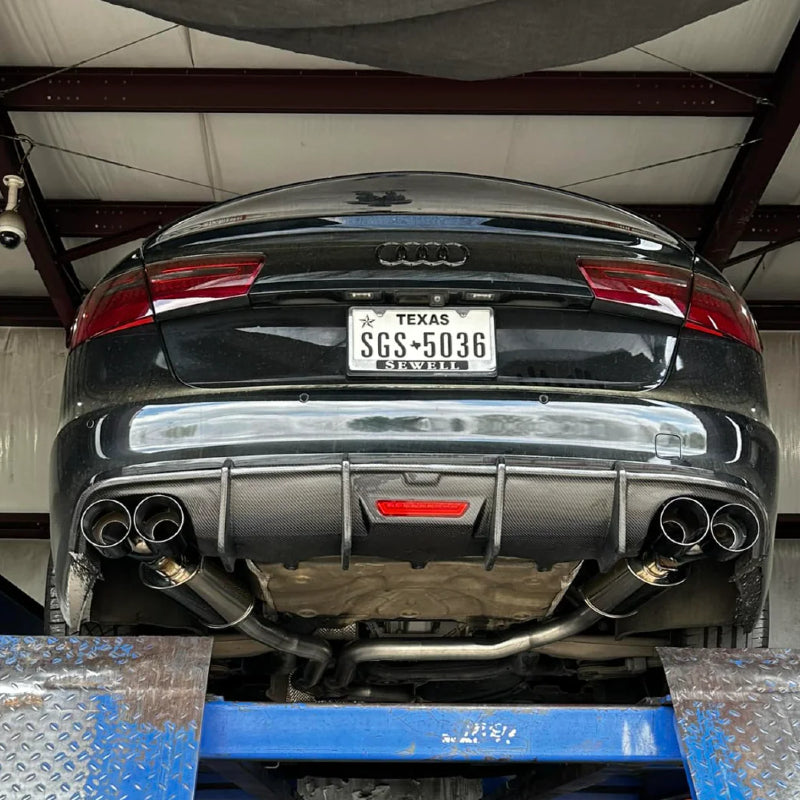 C7 Carbon Fiber Rear Diffuser | Audi C7 A6 S-Line, S6 | Canadian Auto Performance