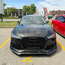C7/C7.5 Front Carbon Fiber Front Lip | Audi C7/C7.5 A6, S6 Equipped with CAP C7 RS6 Bumper V2, S6 Equipped with CAP C7.5 RS6 Bumper V1 | Canadian Auto Performance
