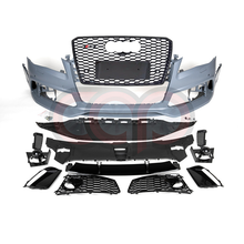 D4 Front Bumper RS8 Bumper RS8 Style Black Frame Black Mesh Yes Front Camera | Audi D4 A8, S8 | Canadian Auto Performance