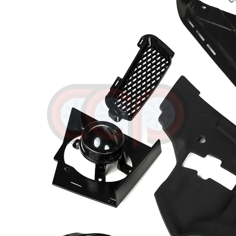 D4 Front Bumper RS8 Bumper RS8 Style Black Frame Black Mesh Yes Front Camera | Audi D4 A8, S8 | Canadian Auto Performance