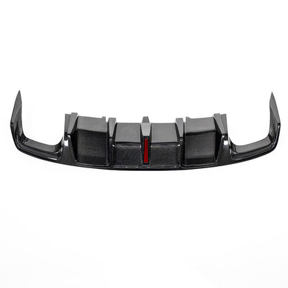 B8.5 Carbon Fiber Rear Vertical LED Diffuser V4 | Audi B8.5 A5 S-Line, S5 | Canadian Auto Performance