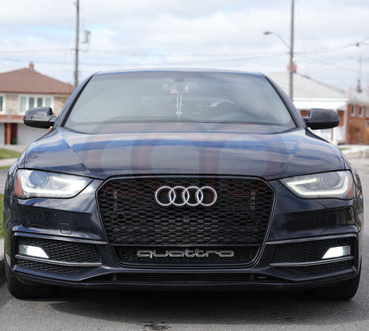 B8.5 Dry Carbon Fiber Fog Canards | Audi B8.5 A4 S-Line, S4 | Canadian Auto Performance