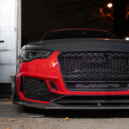 B8.5 Dry Carbon Front Lip B9 Style | Audi B8.5 A5, S5 Equipped with CAP RS5 Bumper V2 | Canadian Auto Performance