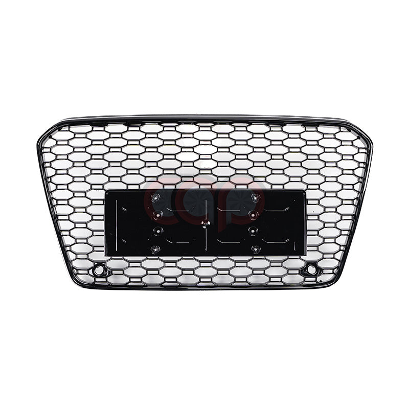 B8.5 Honeycomb Grille B9 Style RS5 Grille Black Frame Black Mesh | Audi B8.5 A5 Non S-Line, A5 S-Line, S5 | Canadian Auto Performance