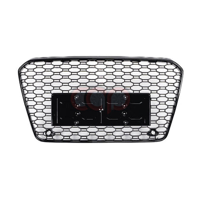 B8.5 Honeycomb Grille B9 Style RS5 Grille Black Frame Black Mesh | Audi B8.5 A5 Non S-Line, A5 S-Line, S5 | Canadian Auto Performance