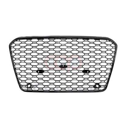 B8.5 Honeycomb Grille B9 Style RS5 Grille Black Frame Black Mesh | Audi B8.5 A5 Non S-Line, A5 S-Line, S5 | Canadian Auto Performance