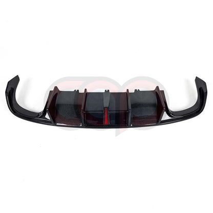 B8.5 Carbon Fiber Rear Vertical LED Diffuser V4 | Audi B8.5 A5 S-Line, S5 | Canadian Auto Performance