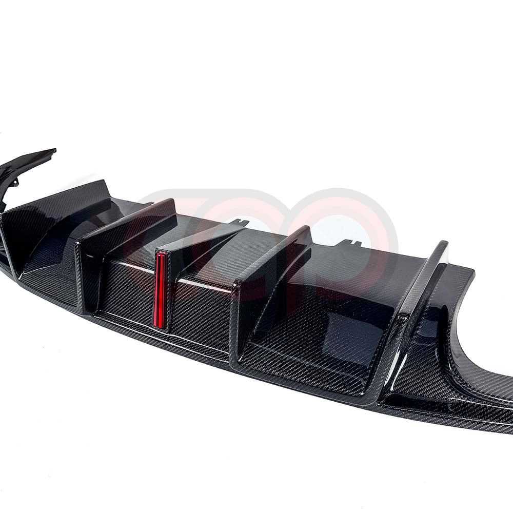B8.5 Carbon Fiber Rear Vertical LED Diffuser V4 | Audi B8.5 A5 S-Line, S5 | Canadian Auto Performance