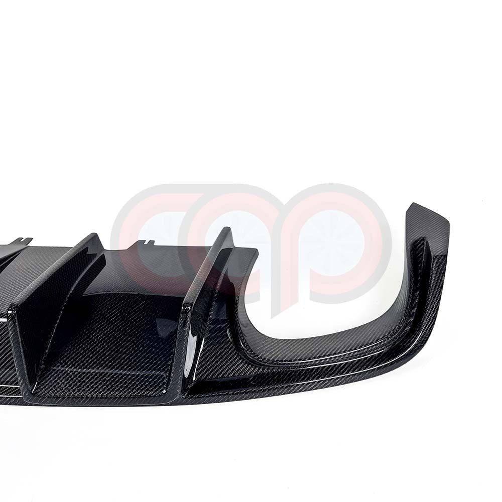 B8.5 Carbon Fiber Rear Vertical LED Diffuser V4 | Audi B8.5 A5 S-Line, S5 | Canadian Auto Performance