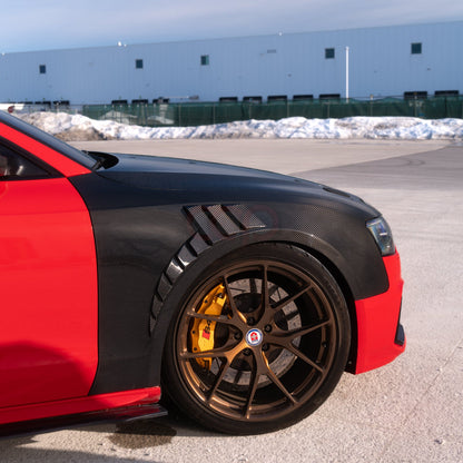 B8.5 Dry Carbon Fiber Fenders Pair | Audi B8.5 A5, S5 | Canadian Auto Performance