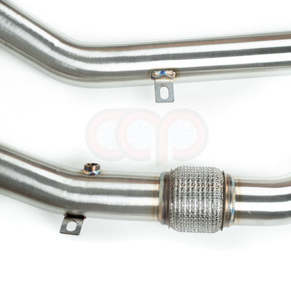 C7/C7.5/D4/D4.5 4.0T Cast Downpipes Midpipes Exhaust Combo V2 | Audi C7/C7.5/D4/D4.5 S6, RS6 4.0 TFSI, S7, RS7 4.0 TFSI, A8, S8 4.0 TFSI | Canadian Auto Performance