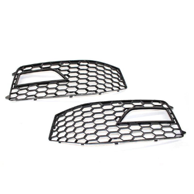 B8.5 RS4 Honeycomb Fog Grilles | Audi B8.5 A4 S-Line, S4 | Canadian Auto Performance
