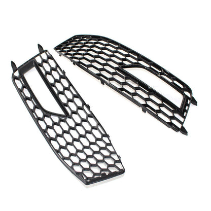 B8.5 RS4 Honeycomb Fog Grilles | Audi B8.5 A4 S-Line, S4 | Canadian Auto Performance