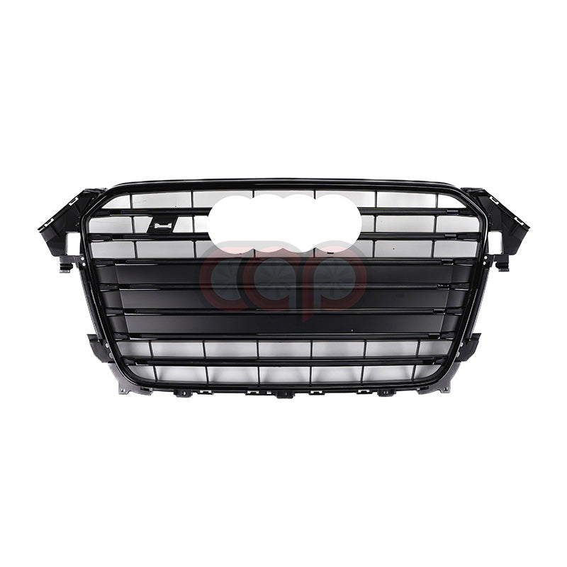 B8.5 Black Optics Style Grille Matte Matte Black | Audi B8.5 A4 Non S-Line, A4 S-Line, S4 | Canadian Auto Performance