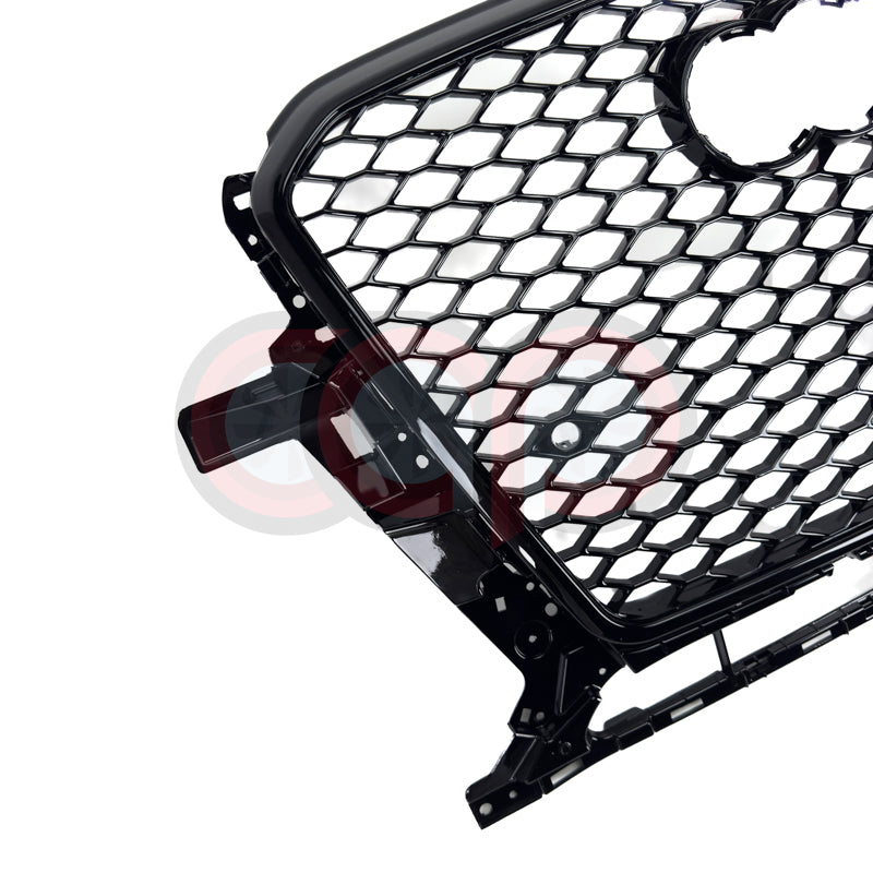 8R.5/B8.5 RSQ5 Honeycomb Grille Black Frame Black Honeycomb Mesh | Audi 8R.5/B8.5 Q5 Non S-Line, Q5 S-Line, SQ5 | Canadian Auto Performance