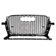 8R.5/B8.5 RSQ5 Honeycomb Chrome Frame Grille Chrome Frame Black Honeycomb Mesh | Audi 8R.5/B8.5 Q5 Non S-Line, Q5 S-Line, SQ5 | Canadian Auto Performance