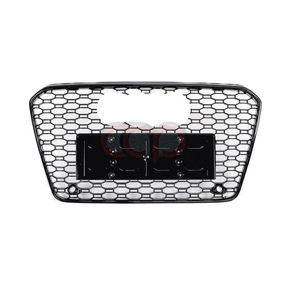B8.5 Honeycomb Grille B9 Style RS5 Grille Black Frame Black Mesh | Audi B8.5 A5 Non S-Line, A5 S-Line, S5 | Canadian Auto Performance