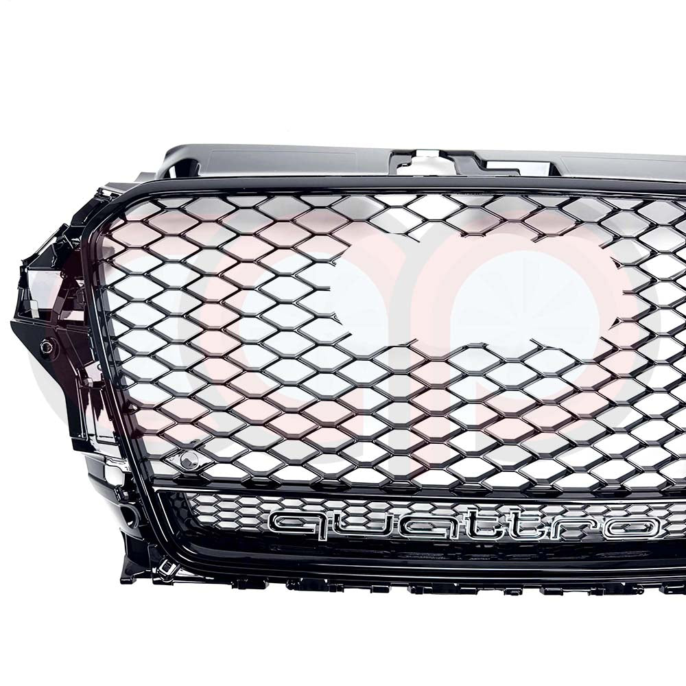 8V RS3 Honeycomb Grille Quattro | Audi 8V A3 Non S-Line, A3 S-Line, S3 | Canadian Auto Performance