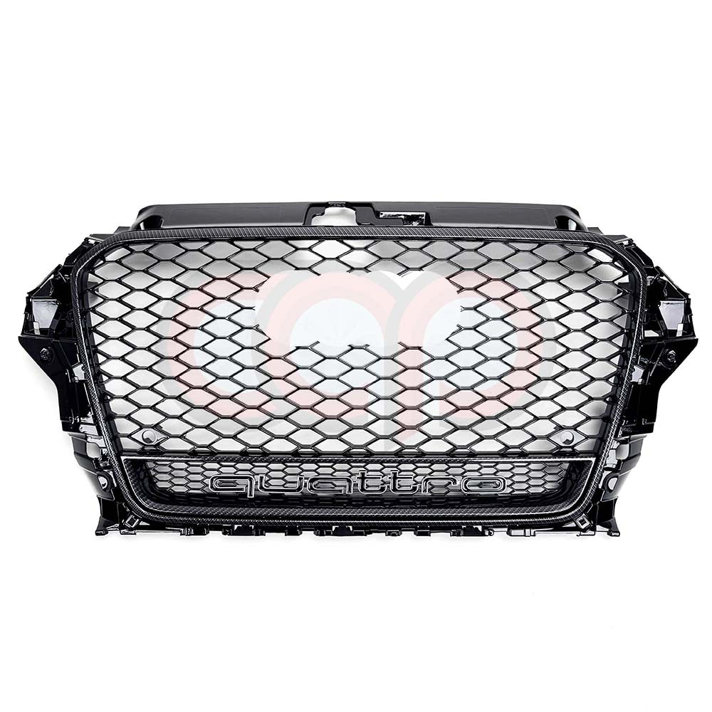 8V RS3 Honeycomb Grille Quattro | Audi 8V A3 Non S-Line, A3 S-Line, S3 | Canadian Auto Performance