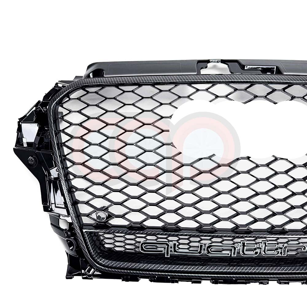 8V RS3 Honeycomb Grille Quattro | Audi 8V A3 Non S-Line, A3 S-Line, S3 | Canadian Auto Performance