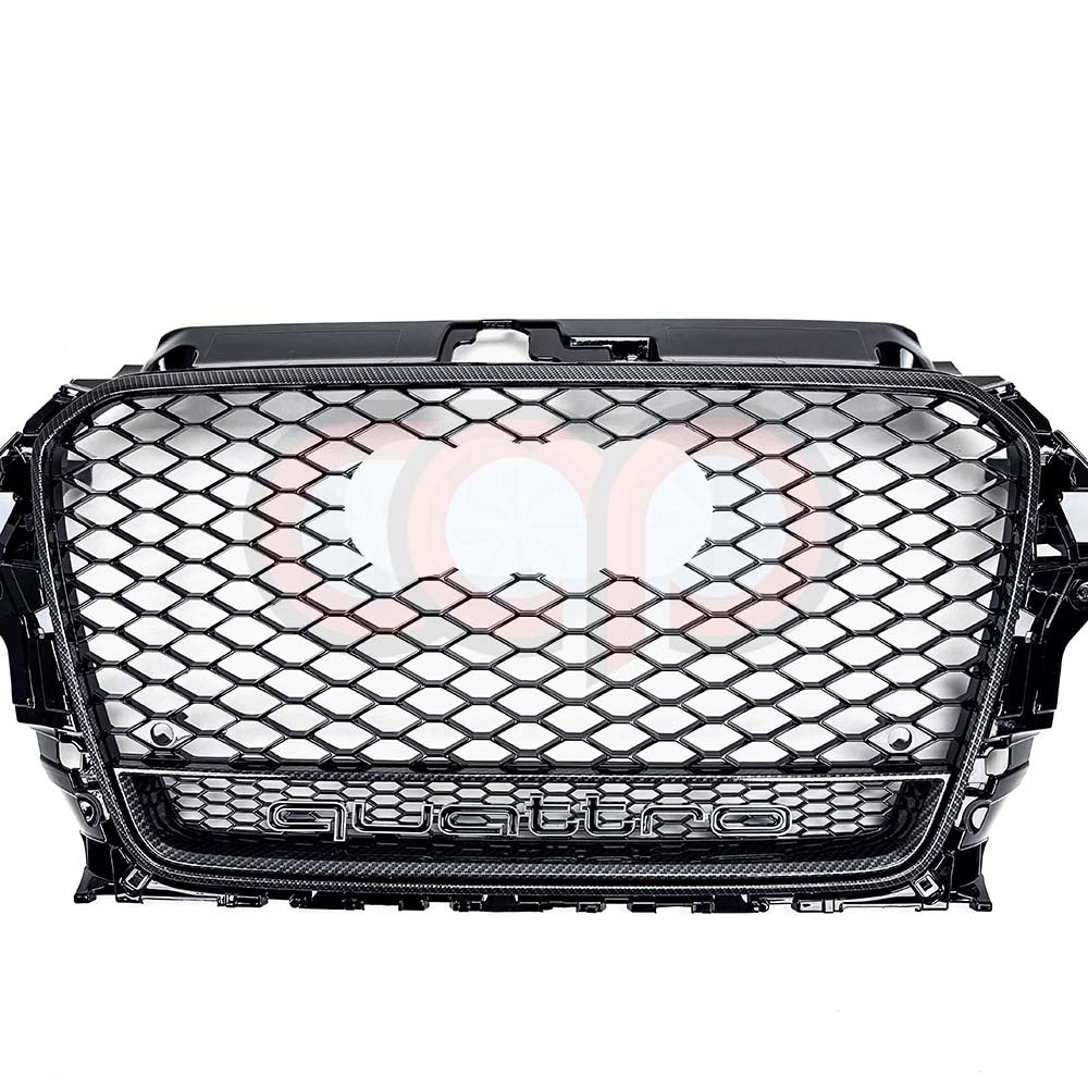 8V RS3 Honeycomb Grille Quattro | Audi 8V A3 Non S-Line, A3 S-Line, S3 | Canadian Auto Performance