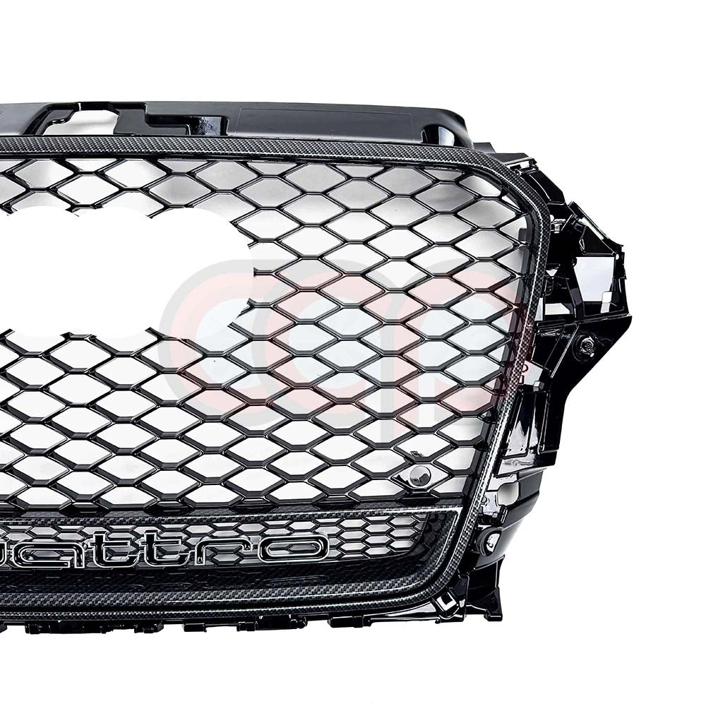 8V RS3 Honeycomb Grille Quattro | Audi 8V A3 Non S-Line, A3 S-Line, S3 | Canadian Auto Performance