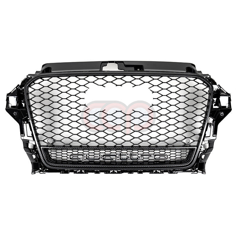 8V RS3 Honeycomb Grille Quattro | Audi 8V A3 Non S-Line, A3 S-Line, S3 | Canadian Auto Performance