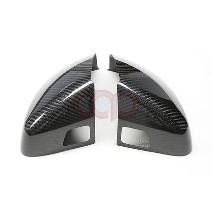8V/8V.5 Dry Carbon Fiber Stick On Mirror Covers Pair Side Assist Stick-On | Audi 8V/8V.5 A3, S3, RS3 | Canadian Auto Performance