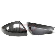 8V/8V.5 Dry Carbon Fiber Stick On Mirror Covers Pair Side Assist Stick-On | Audi 8V/8V.5 A3, S3, RS3 | Canadian Auto Performance