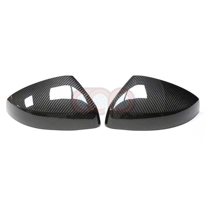 8V/8V.5 Dry Carbon Fiber Stick On Mirror Covers Pair Side Assist Stick-On | Audi 8V/8V.5 A3, S3, RS3 | Canadian Auto Performance