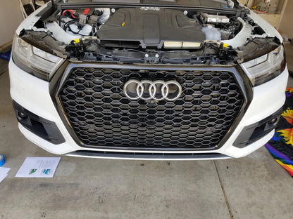 4M/B9 RSQ7 Honeycomb Grille Black Frame Black Mesh | Audi 4M/B9 Q7 | Canadian Auto Performance