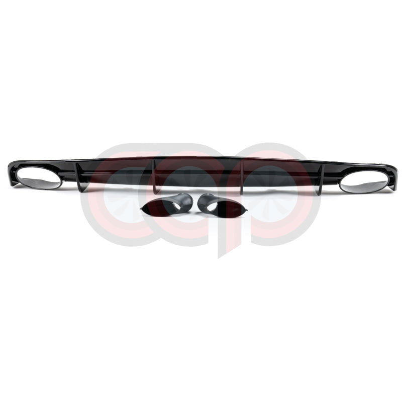 C7.5 Gloss Black RS Style Rear Diffuser | Audi C7.5 A6 Non S-Line | Canadian Auto Performance