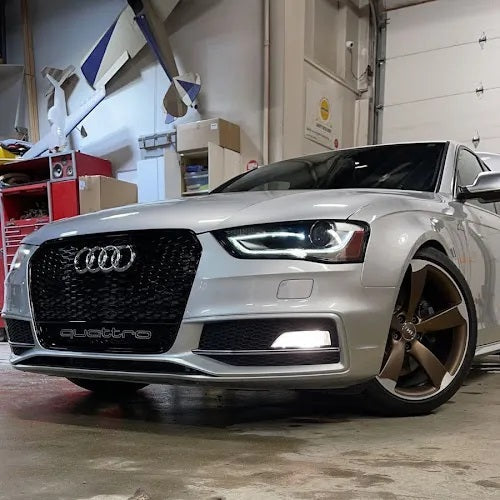 B8.5 RS4 Honeycomb Grille Quattro | Audi B8.5 A4 Non S-Line, A4 S-Line, S4 | Canadian Auto Performance