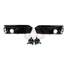 B9 RS4 RS Fog Grilles V1 Black Black Trim | Audi B9 A4 S-Line, S4 | Canadian Auto Performance